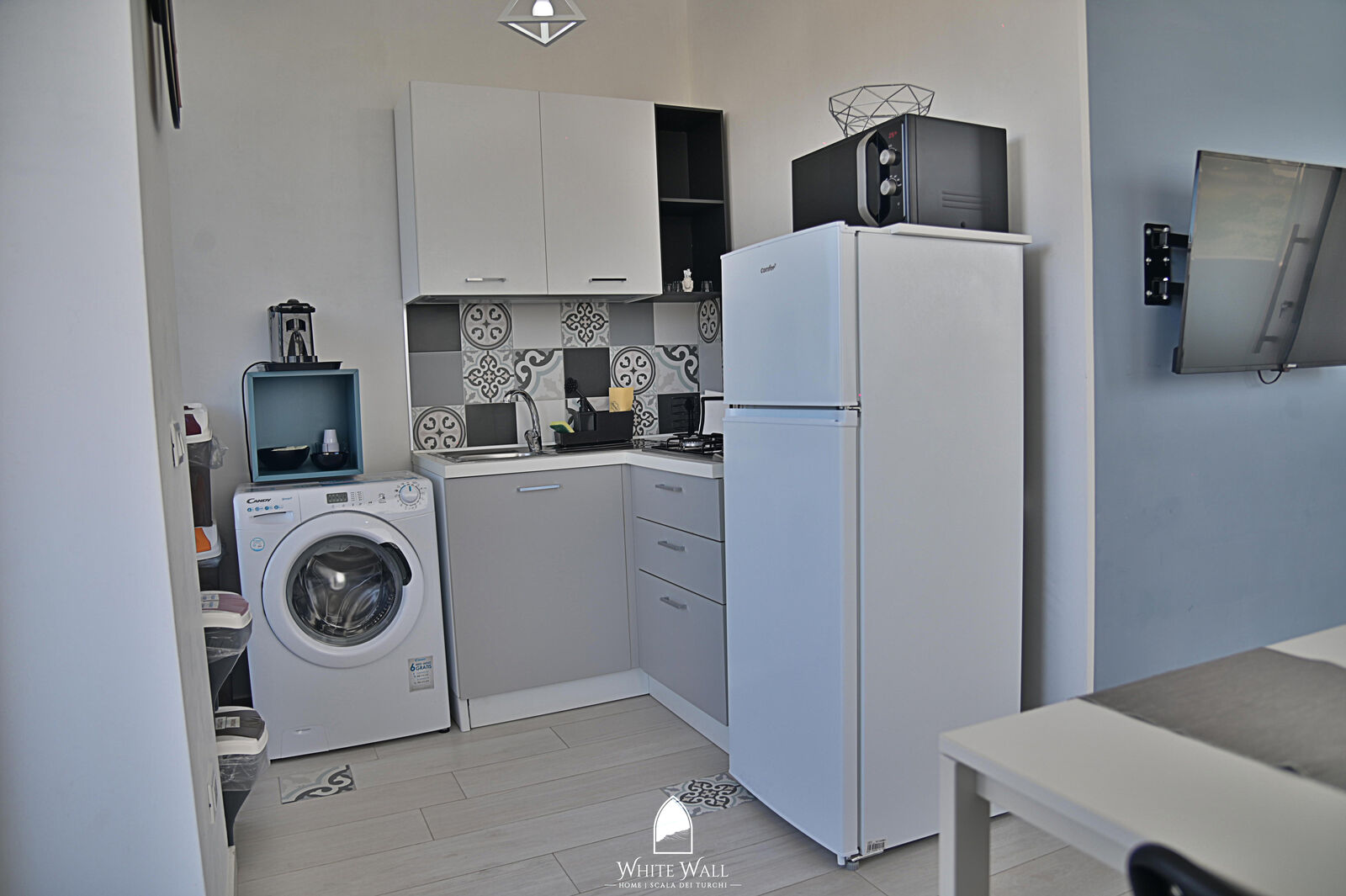 Cucina della camera Salacia